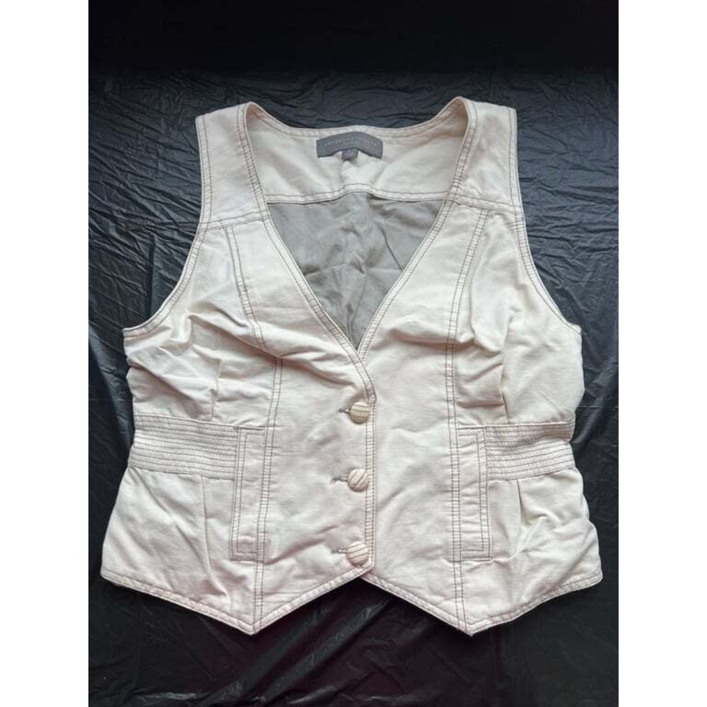 Rare y2k Proenza Schouler for Target Oxford Bone Vest Medium Fit (Large Tag)